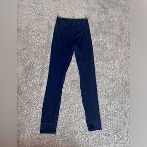 Highwasted Lululemon athletic Deep Blue Meah Leggings Size 8
